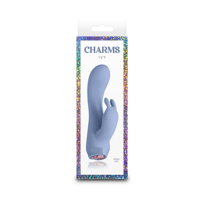 New Sensations Novel Vibrators Charms Ivy Blue