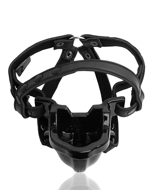 Oxballs Oxballs Watersport Strap on Gag Black Female Sex Toys