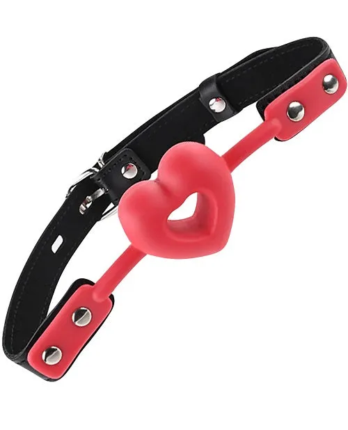 Sex Mischief Amor Ball Gag RedBlack Sportsheets Anal