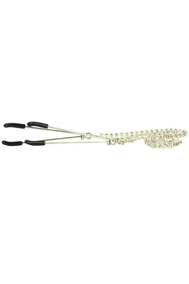 Sportsheets Sincerely Bling Nipple Clamps pink cherry Anal