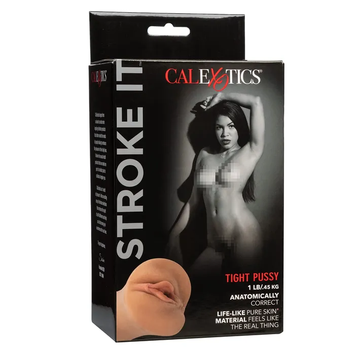 Stroke It Tight Pussy Brown CalExotics Male Sex Toys