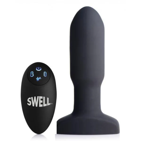 Swell Male Sex Toys Worlds First Remote Control Inflatable 10X Vibrating Missile Silicone Anal Plug Swell Male Sex Toys Worlds First Remote Control Inflatable 10X Vibrating Missile Silicone Anal Plug