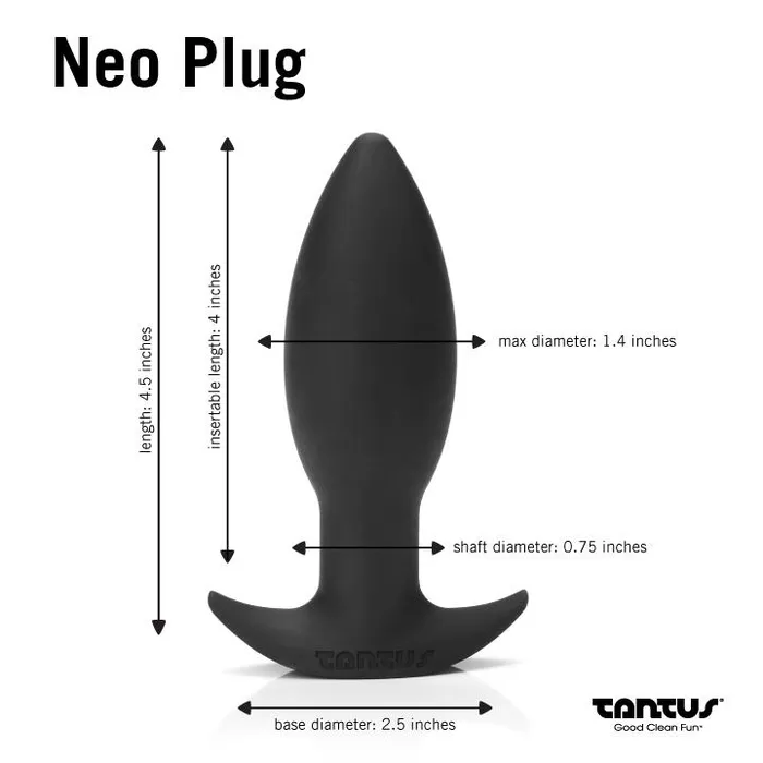 Tantus Male Sex Toys Neo Anal Plug