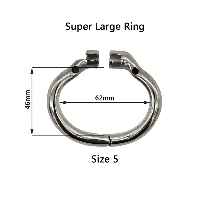 The Captive Cock Cage 205 inches long CHASTITY CAGE CO Male Sex Toys