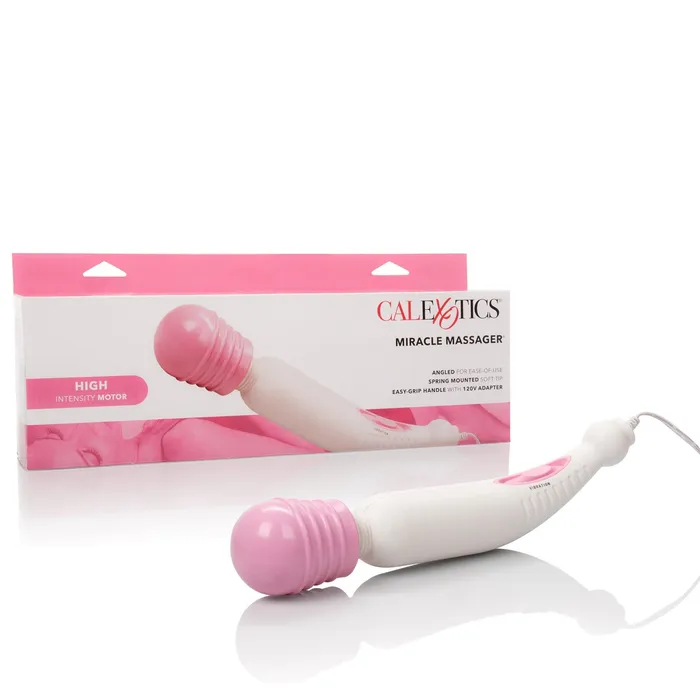 Vibrators CalExotics Calexotics My Miracle Massager Adult Sex Vibrator For Couples Body Wand Personal Massager Pink Vibrators CalExotics Calexotics My Miracle Massager Adult Sex Vibrator For Couples Body Wand Personal Massager Pink