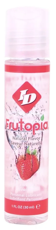 Vibrators ID Id Frutopia Natural Strawberry 1 OzOut May