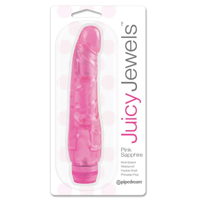 Vibrators Pipedream Juicy Jewels Pink Sapphire