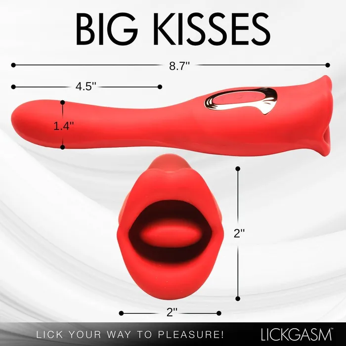XR Brands Kiss And Tell Pro Dualended Kissing Vibrator Female Sex Toys