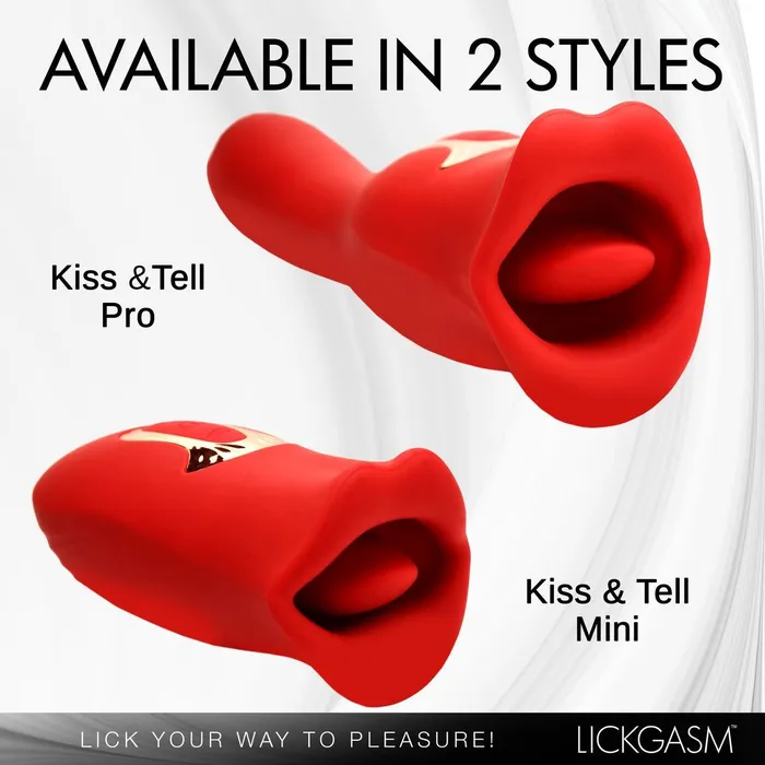 XR Brands Kiss And Tell Pro Dualended Kissing Vibrator Female Sex Toys