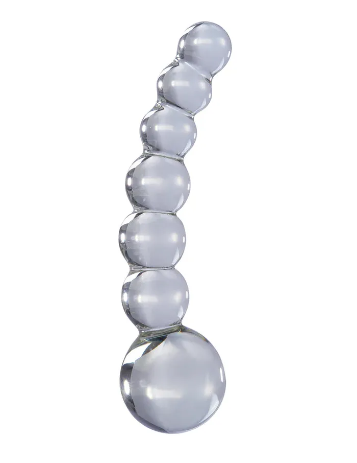 Anal Icicles No 66 Curved Beaded Glass 475 inch Pipedream