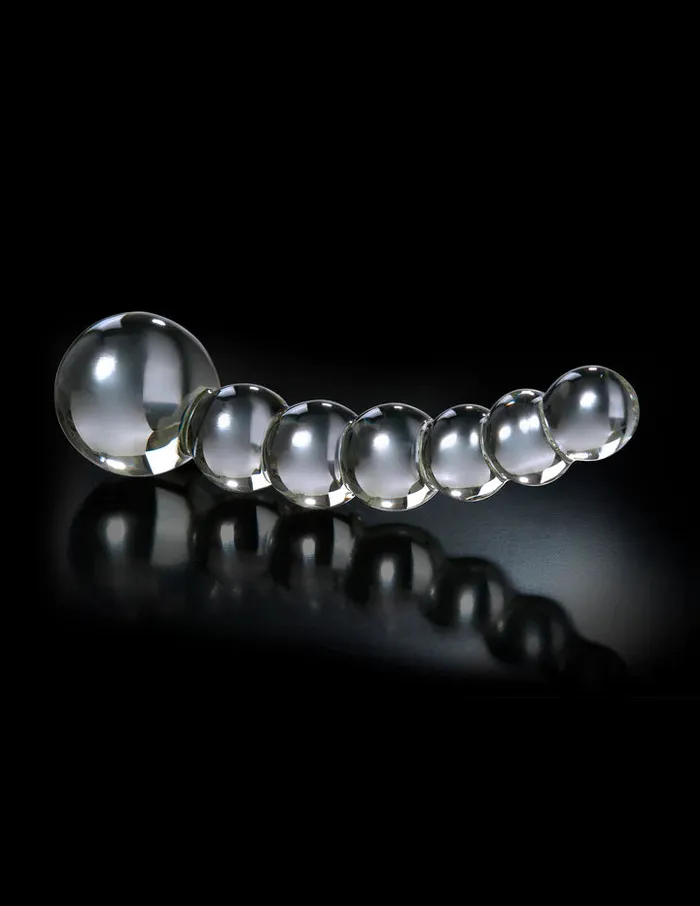 Anal Icicles No 66 Curved Beaded Glass 475 inch Pipedream