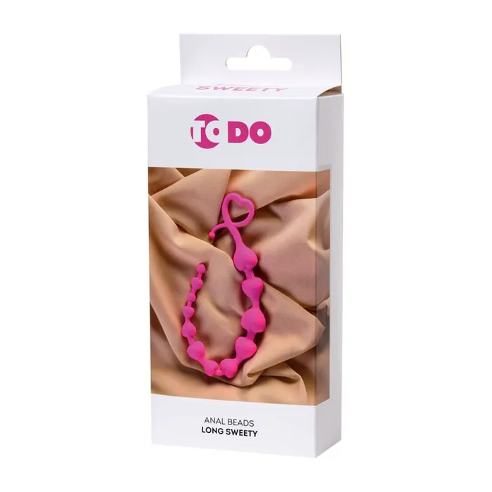 Anal ToDo ToDo Sweety Long Anal Beads Pink