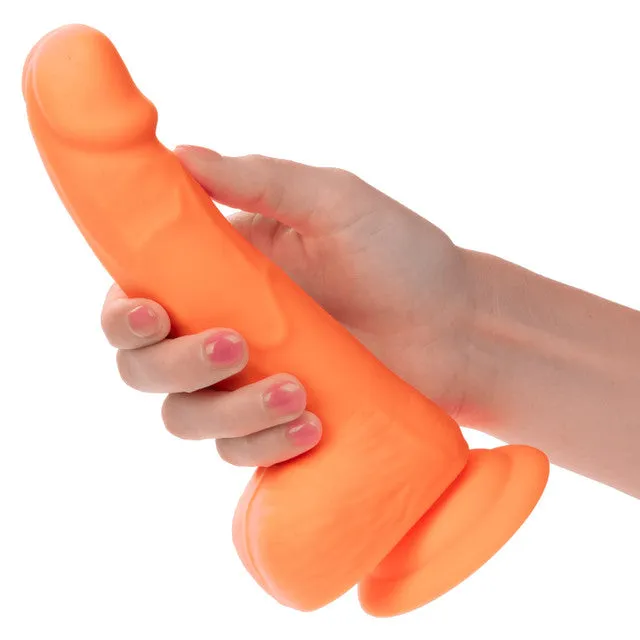 CALEXOTICS Dildos NEON SILCONE STUDS 6 ORANGE