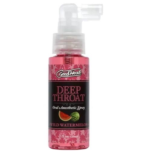 Doc Johnson GoodHead Deep Throat Spray Watermelon 2oz 59ml Doc Johnson Male Sex Toys