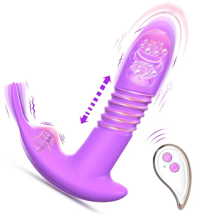 EVEs SECRETS Remote Control Wearable Thrusting Rotating Vibrator Adult Sex Toys Female Sex Toys EVEs SECRETS Remote Control Wearable Thrusting Rotating Vibrator Adult Sex Toys Female Sex Toys