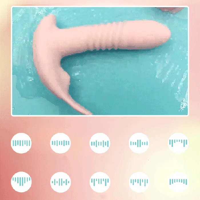 EVEs SECRETS Remote Control Wearable Thrusting Rotating Vibrator Adult Sex Toys Female Sex Toys