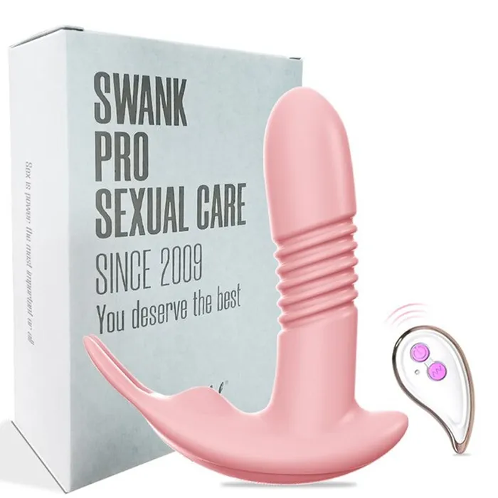 EVEs SECRETS Remote Control Wearable Thrusting Rotating Vibrator Adult Sex Toys Female Sex Toys