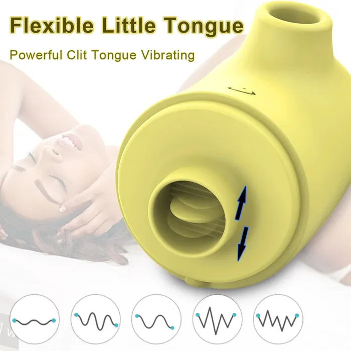 Female Sex Toys EVEs SECRETS Pussy Licking Toy 2 in 1 Clitoral and Nipples Sucker Oral Stimulator