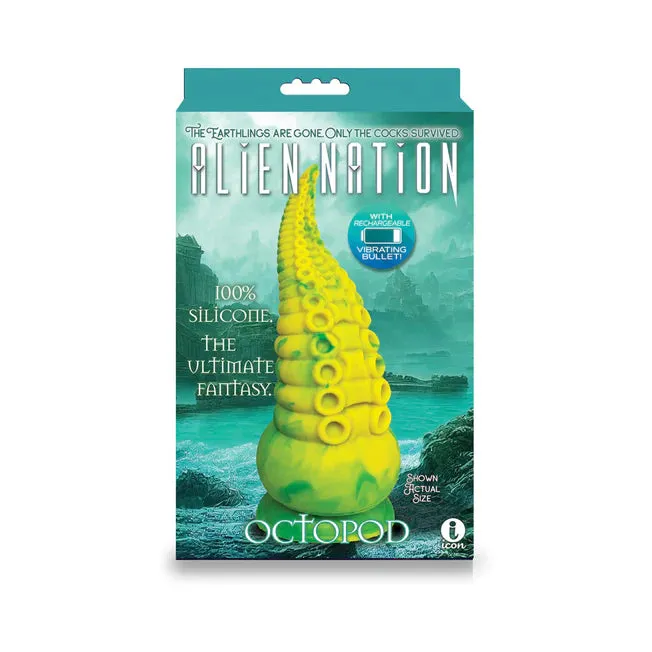 Female Sex Toys icon brands AlienNation Octopod Vibrating Silicone Dildo