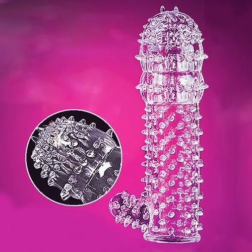 Female Sex Toys Spike Dotted For Men dildo sheath Condoms Lusty Age