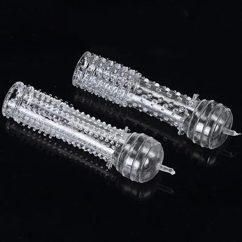 Female Sex Toys Spike Dotted For Men dildo sheath Condoms Lusty Age