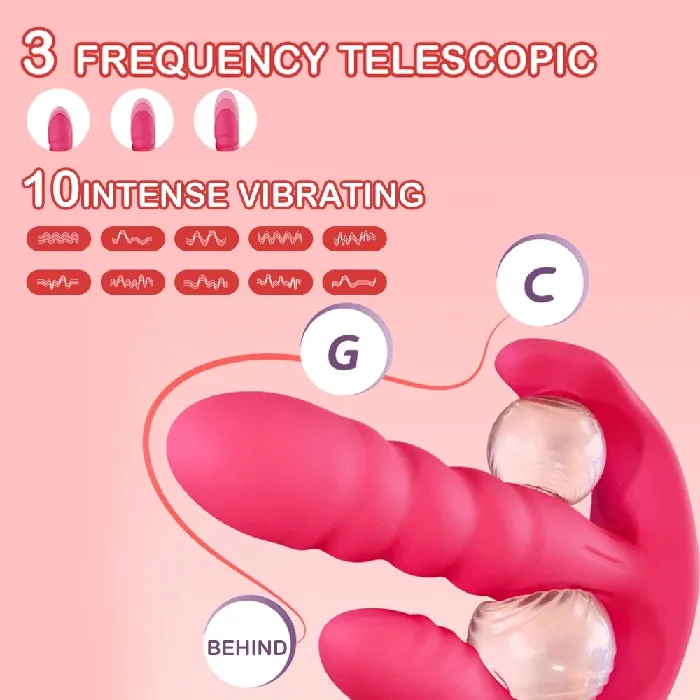 Female Sex Toys Wearable Female Sex Toys Vibrator with Remote Control EVEs SECRETS