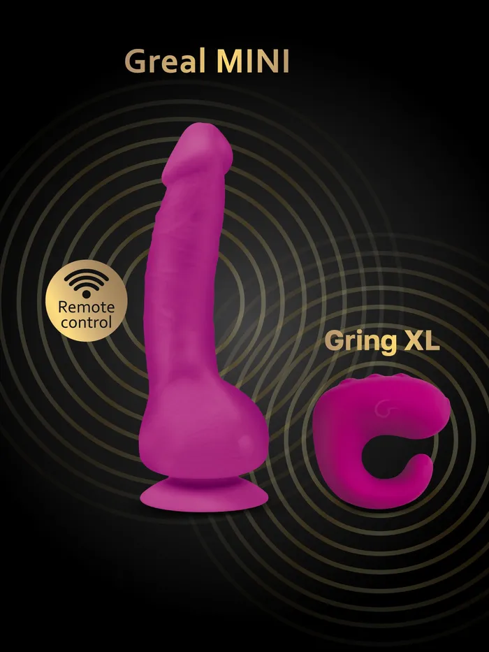 Gring XL Vibrating Clit Ring and Powerful Finger Vibrator Sex Toy Gvibe EU Female Sex Toys