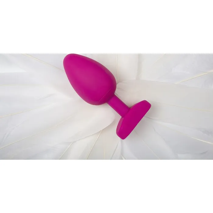 Gvibe Dildos Gplug Large Bioskin Sweet Raspberry Raspberry