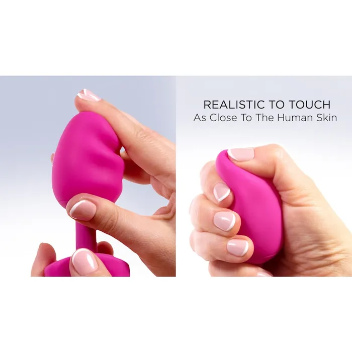 Gvibe Dildos Gplug Large Bioskin Sweet Raspberry Raspberry