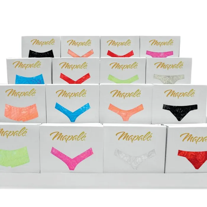 Lace V Back Thong Orange Medium Orange Mapale Teddies And Bodies