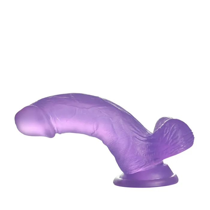 LoveToy Dildos Jelly Studs Crystal Dildo Small Purple