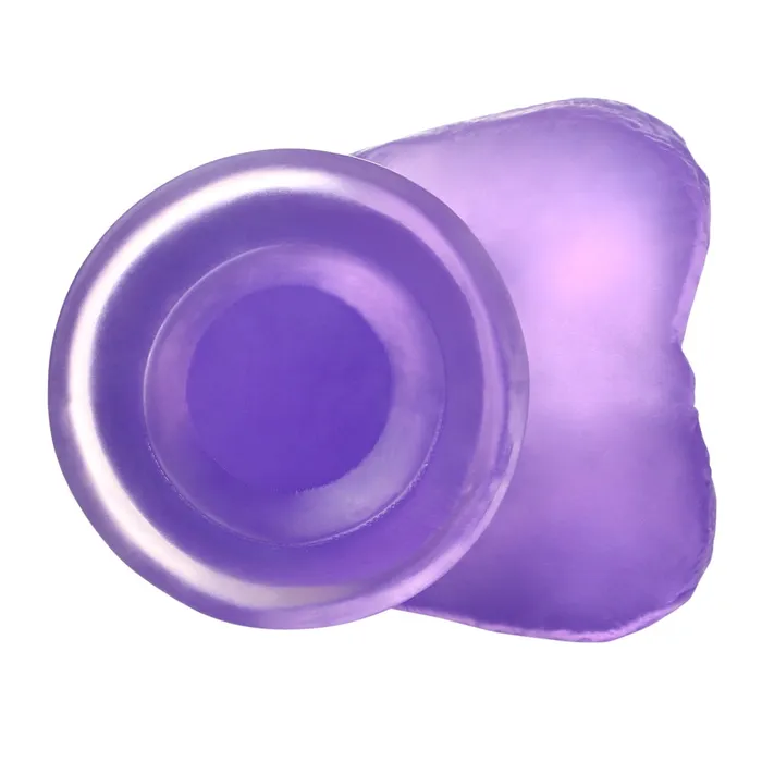 LoveToy Dildos Jelly Studs Crystal Dildo Small Purple