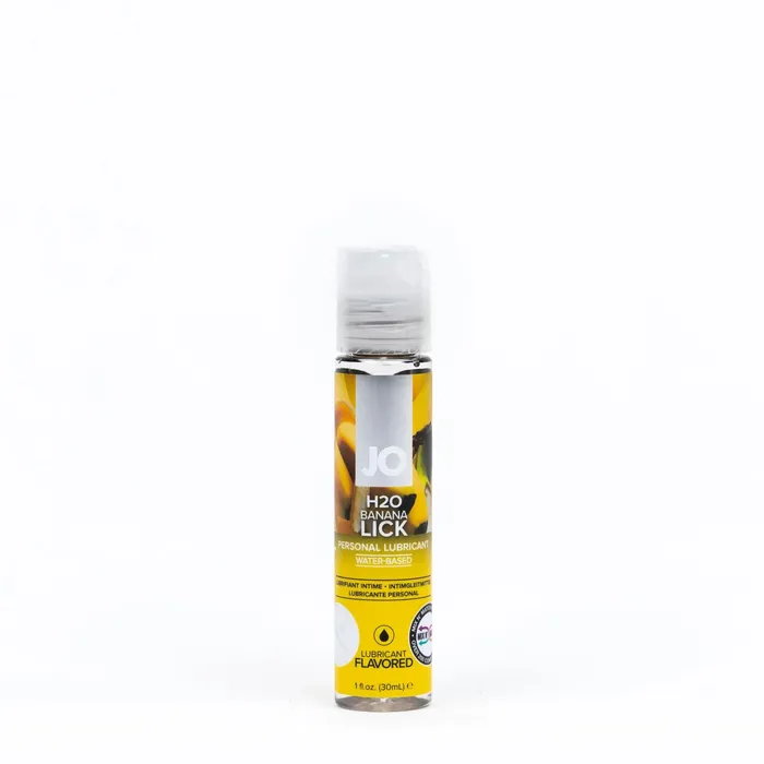 Lubricants Jo Jo BANANA LICK Water Based Flavoured Lubricant 1oz 30ml