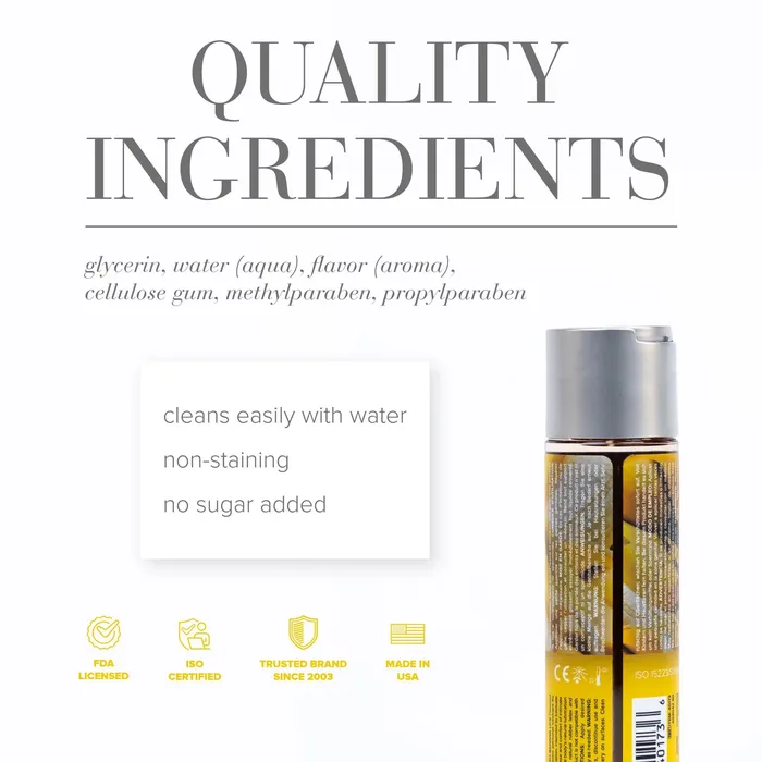 Lubricants Jo Jo BANANA LICK Water Based Flavoured Lubricant 1oz 30ml