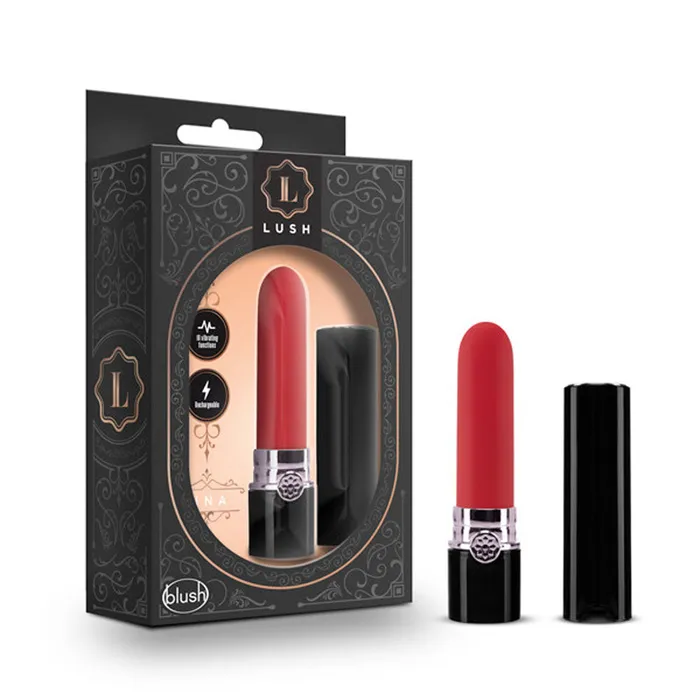 Lush Lina Lipstick Vibe in Scarlet Blush Vibrators