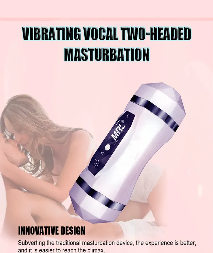 Lusty Age Male Sex Toys Male Automatic Vibrating Masturbator Device