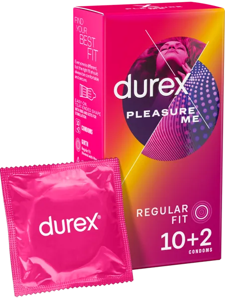 Male Sex Toys Durex Durex PLEASURE ME Dotted and Ribbed for Extra Stimulation 12 Regular Fit Condoms Male Sex Toys Durex Durex PLEASURE ME Dotted and Ribbed for Extra Stimulation 12 Regular Fit Condoms