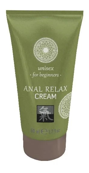 Male Sex Toys HOT PRODUCTIONS SHIATSU BEGINNER ANAL RELAX CREAM