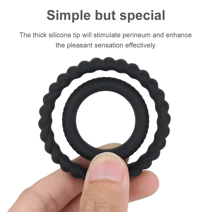 Male Sex Toys Male Silicone Penis Rings Sex Toys For Men EVEs SECRETS