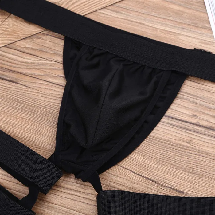 Mens Sexy Panties with Bulge Pouch and Garters Erotic Underpants Underwear EVEs SECRETS Male Sex Toys