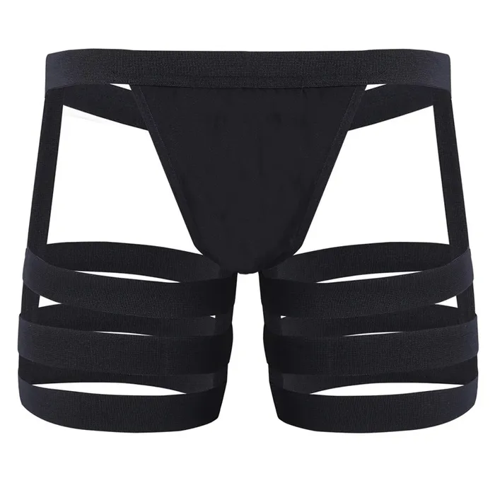 Mens Sexy Panties with Bulge Pouch and Garters Erotic Underpants Underwear EVEs SECRETS Male Sex Toys