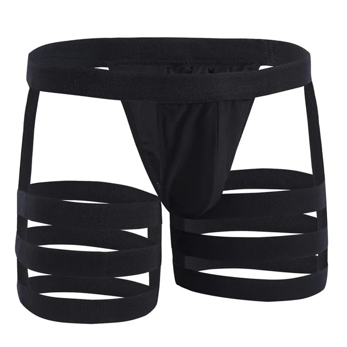 Mens Sexy Panties with Bulge Pouch and Garters Erotic Underpants Underwear EVEs SECRETS Male Sex Toys