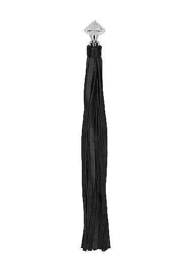 PAIN SPARKLING POINTED HANDLE LEATHER FLOGGER SHOTS Restraints