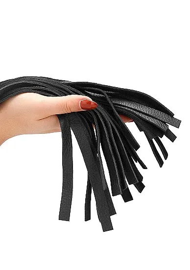 PAIN SPARKLING POINTED HANDLE LEATHER FLOGGER SHOTS Restraints