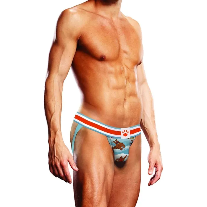 Prowler Gaywatch Bears Jock Medium Blue Prowler Anal