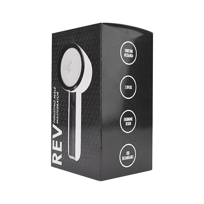 REV Thrusting Male Masturbator Powerful 3Speed USB Rechargeable Pleasure REV Male Sex Toys REV Thrusting Male Masturbator Powerful 3Speed USB Rechargeable Pleasure REV Male Sex Toys