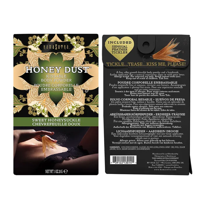 Vibrators Kama Sutra Honey Dust Sweet Honeysuckle 1 Oz Vibrators Kama Sutra Honey Dust Sweet Honeysuckle 1 Oz