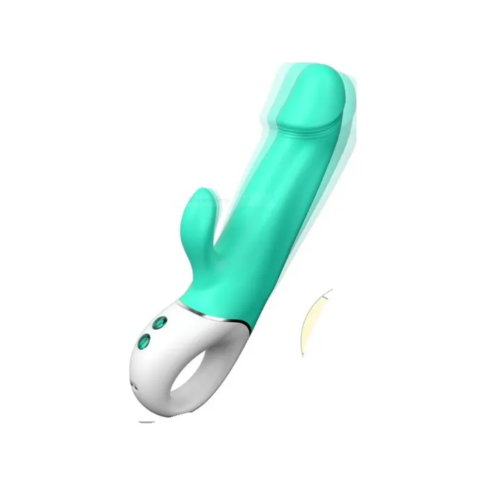 Vibrators Wave Rabbit Rechargeable Vibrator Teal SHande