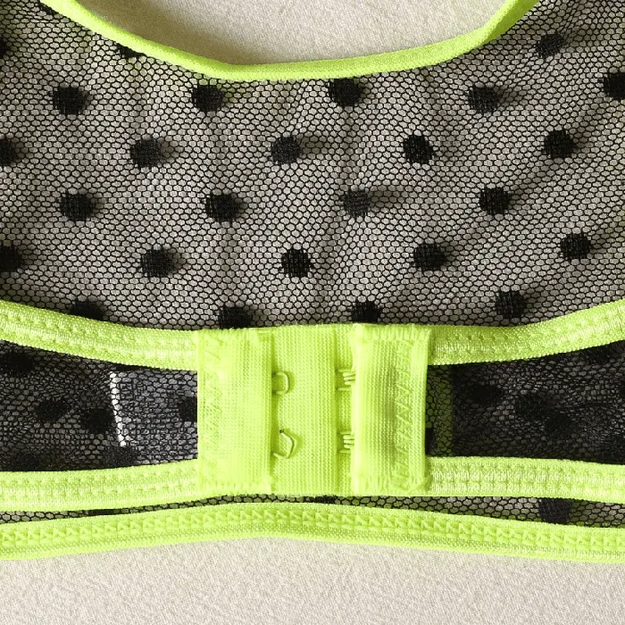 Womens Erotic Lingerie with Polka Dot Pattern Transparent Bra and Panty Sexy Intimate Underwear EVEs SECRETS Female Sex Toys