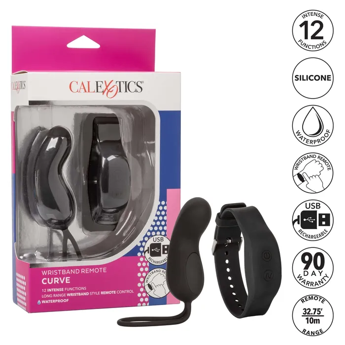 Anal CalExotics Wristband Remote Curve Anal CalExotics Wristband Remote Curve